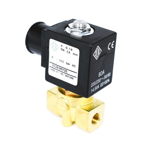 Solenoid Valve ODE 2 way 1/8 + 1/8 Marz.
