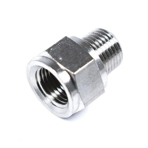 Brass Fitting 1/8f x 1/8m (Nickel)