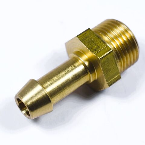 Brass Fitting 3/8 Male + 8-10mm Hose fitting