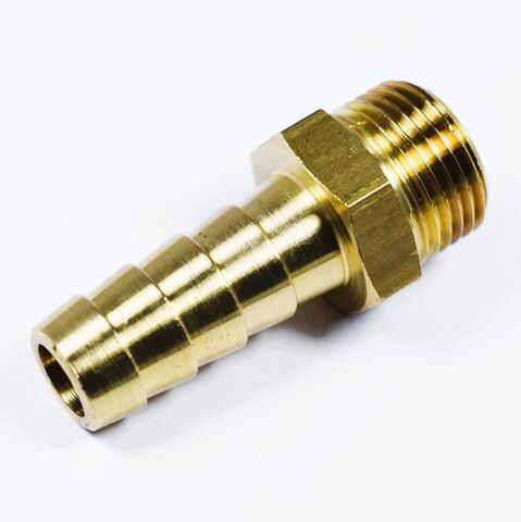Brass Fitting 3/8 Male + 12mm hose fitting