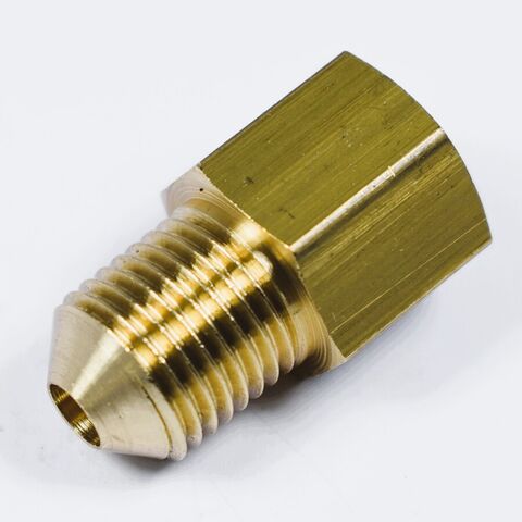Brass Fitting 1/4m x 1/4f Conical