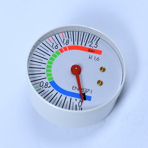 Gauge Cimbali 0-2.5 bar White