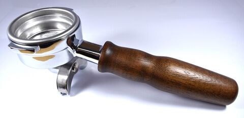 Portafilter Marzocco Double Walnut Handle