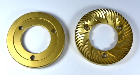 Grinder Blades Eureka/N.Simonelli Titanium 75mm