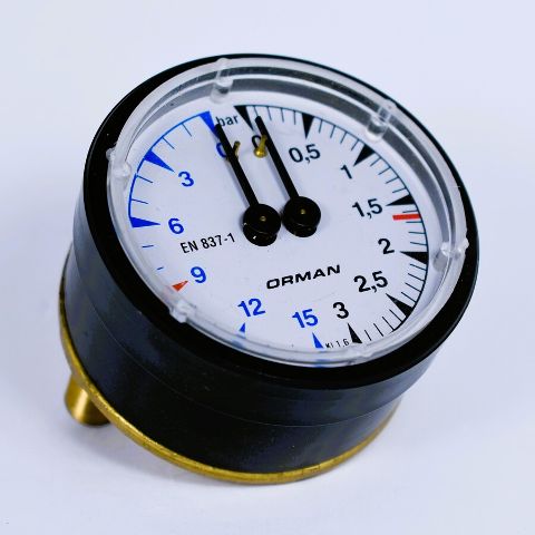 Gauge Cimbali Double White Face