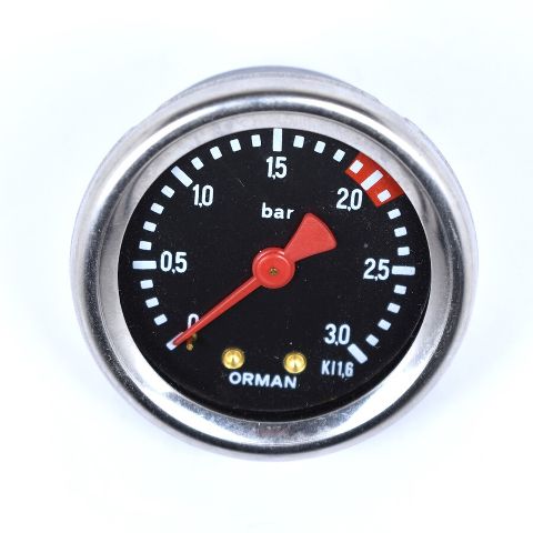 Gauge Gaggia 0-3 bar Black