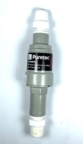 Pressure Limiting Valve 350kpa, 3/8JG plus Adaptors