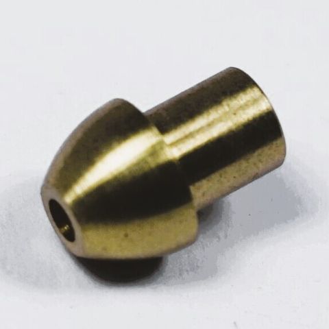 Mushroom Olive Brass 7 - Dia 4mm Nut 1/4"