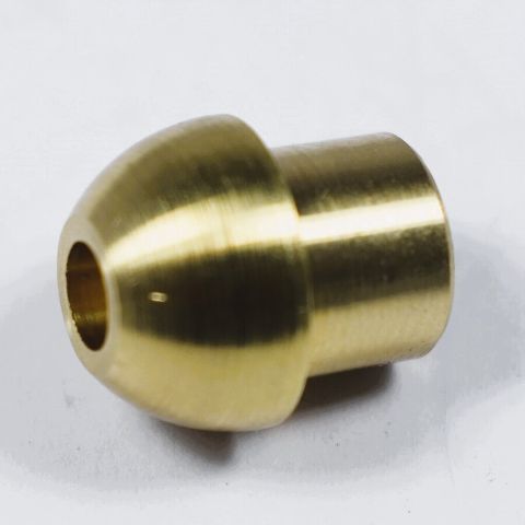 Mushroom Olive Brass 2 - Dia 6mm Nut 1/4"