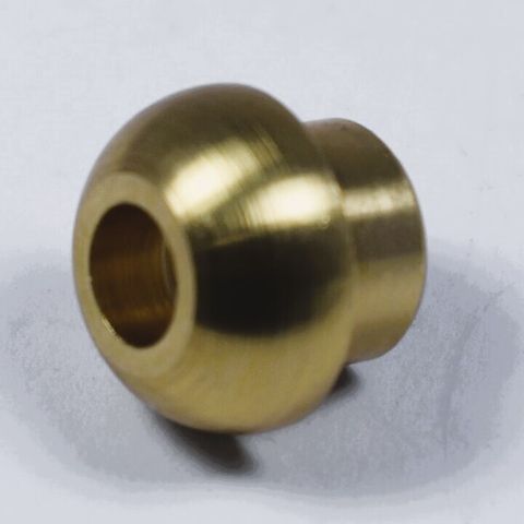 Mushroom Olive Brass 5 - Dia 8mm Nut 3/8"