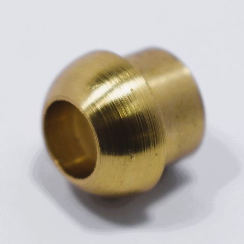 Mushroom Olive Brass 1 - Dia 10mm Nut 3/8"