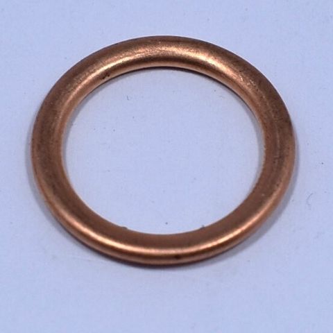 Washer Copper Crushable 18 x 14 x 2 (1/4)