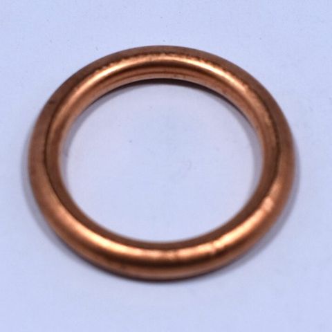 Washer Copper Crushable 22.8 x 17 x 3 (3/8 High)
