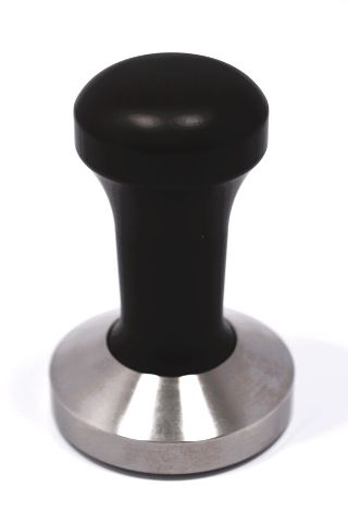 Tamper Italian Black Handle S/S 58mm