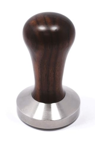 Tamper Italian Walnut Handle S/S 58mm