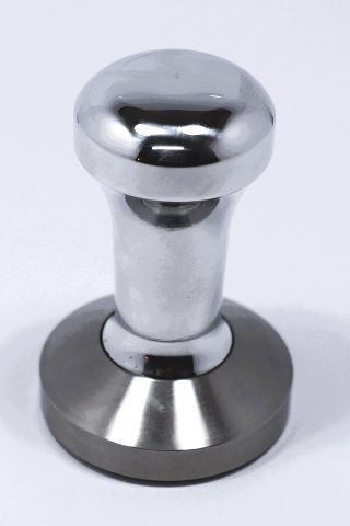 Tamper Italian Stainless Competition Flat/Polished Handle 58.5mm
